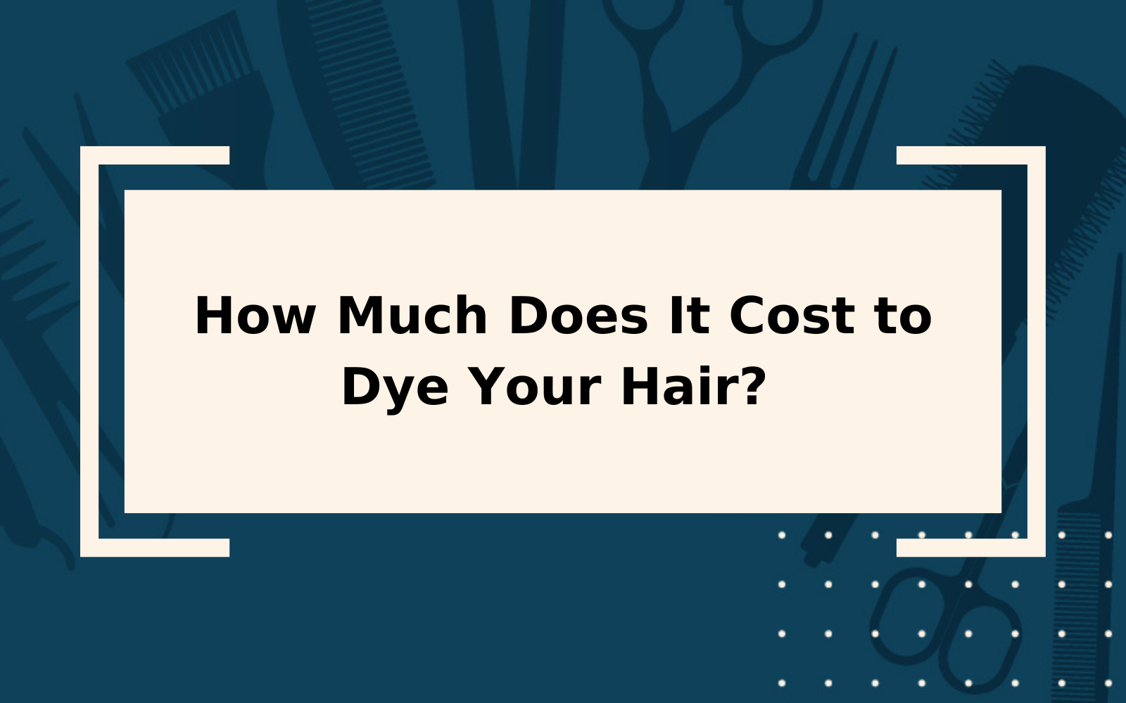 How Much Does It Cost to Dye Your Hair in 2023? | High & Low