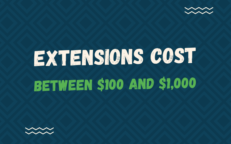 Image titled Extensions Cost Between $100-$1,000