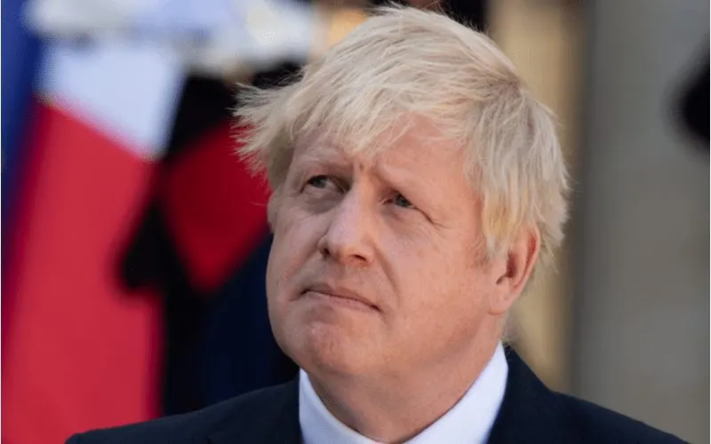 Photo of Boris Johnson with a haircut we call the BoJo