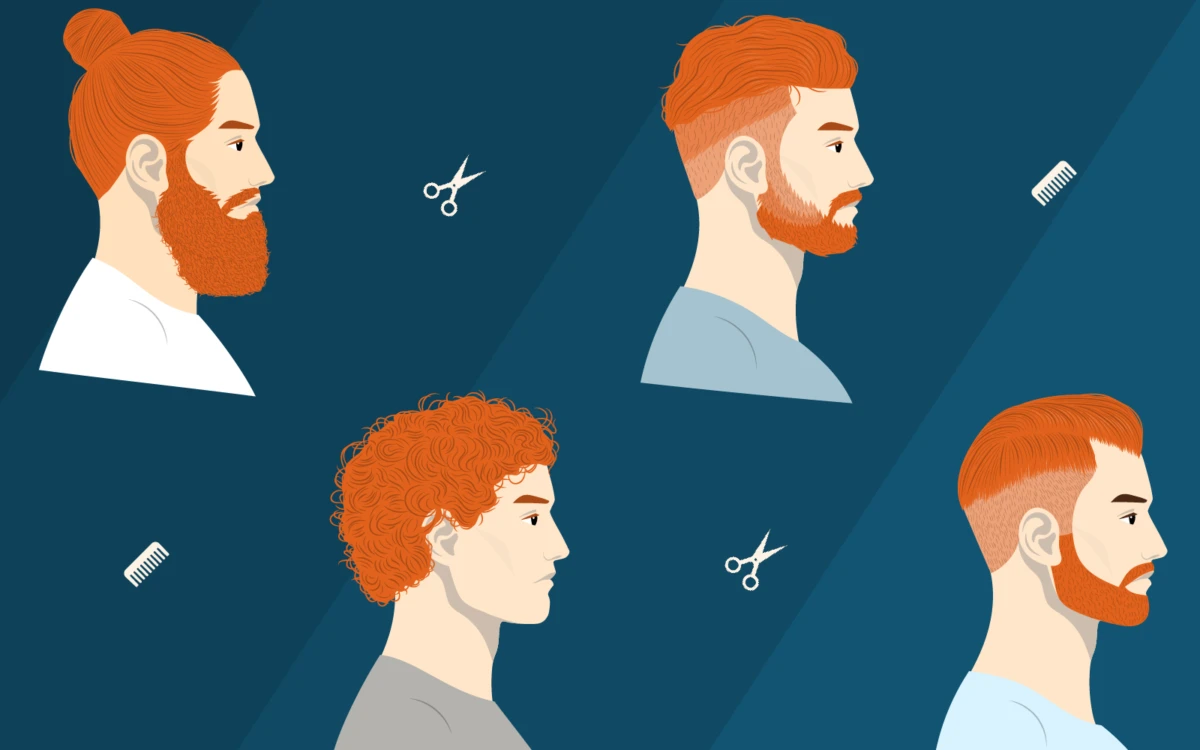 30 Red Headed Hairstyles for Men in 2024
