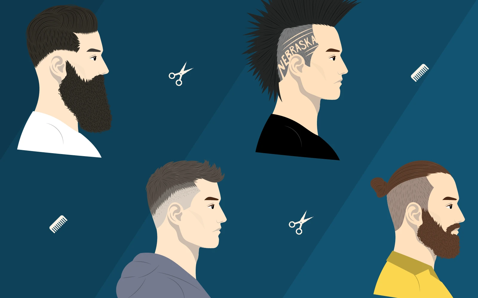Short Sides, Long Top Haircuts | 30 of Our Favorite Cuts