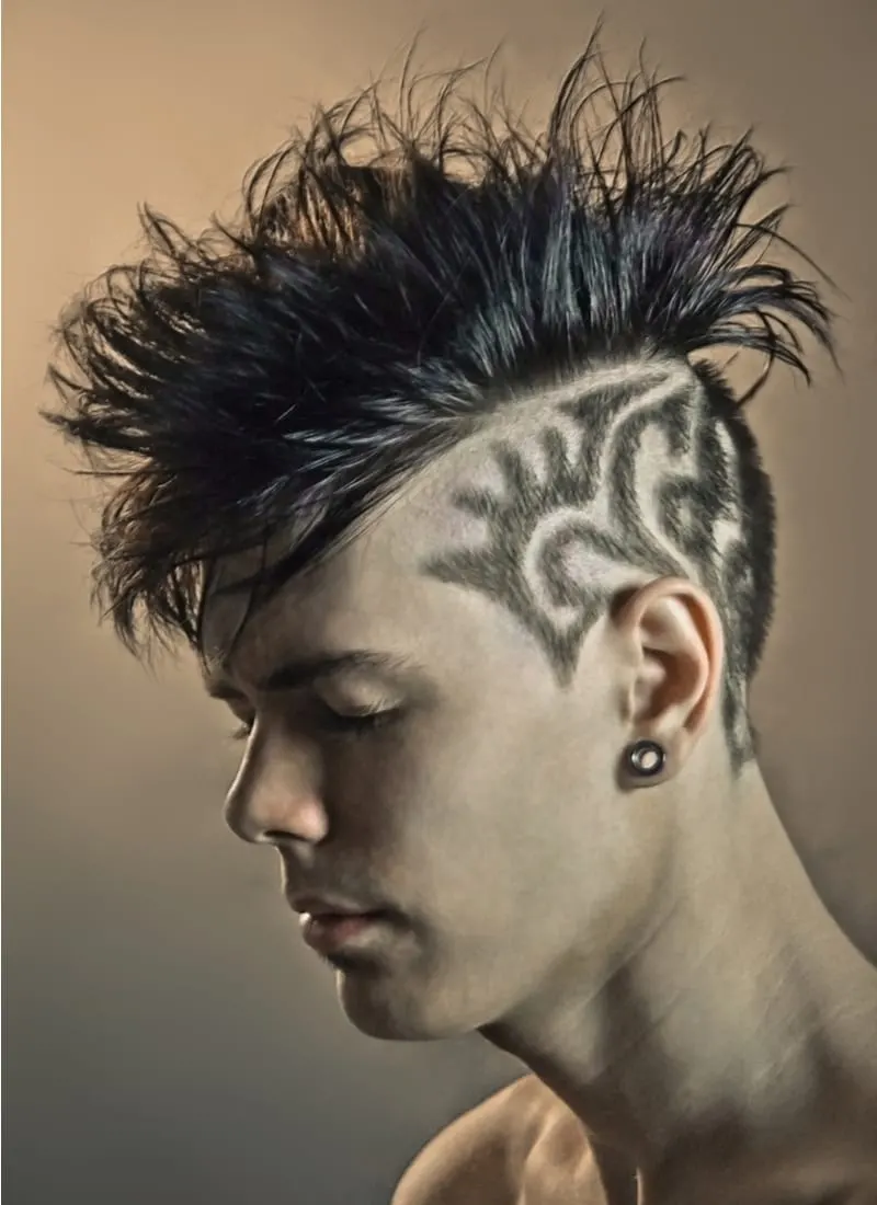 Photo Model haircut hairstyle hair tattoo