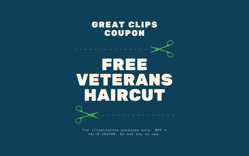 Free Veterans Haircut at Great Clips Coupon