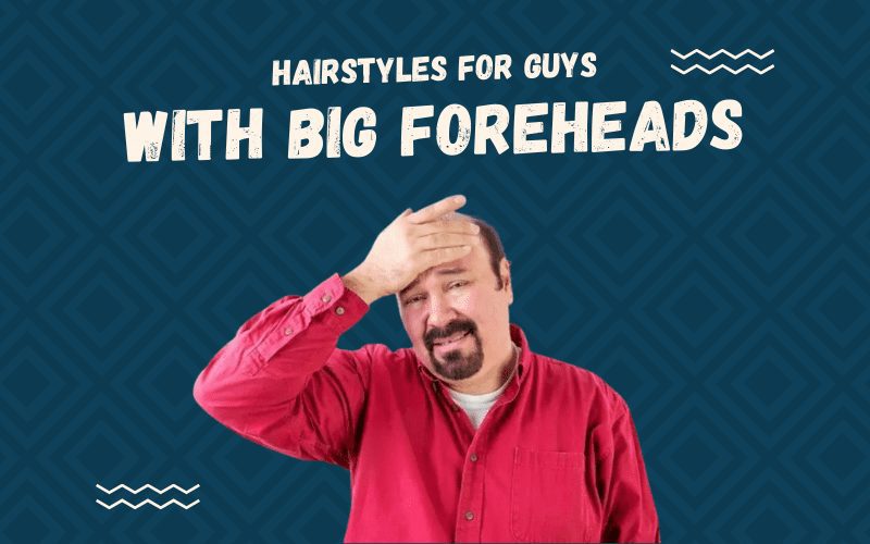 Image titled Hairstyles for Guys With Big Foreheads featuring a guy covering up his head with his hand and groaning