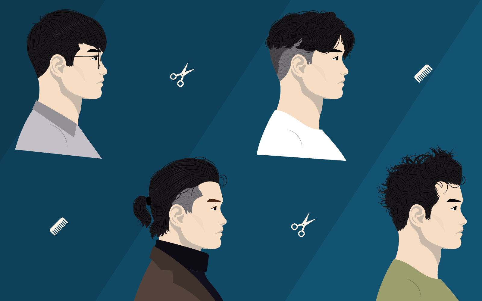 50 Cool Korean Hairstyle Men in 2023