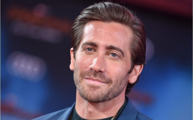 Jake Gyllenhaal at the Spider Man Far From Home premier in Hollywood as an image for a piece on what hairstyle should I get man