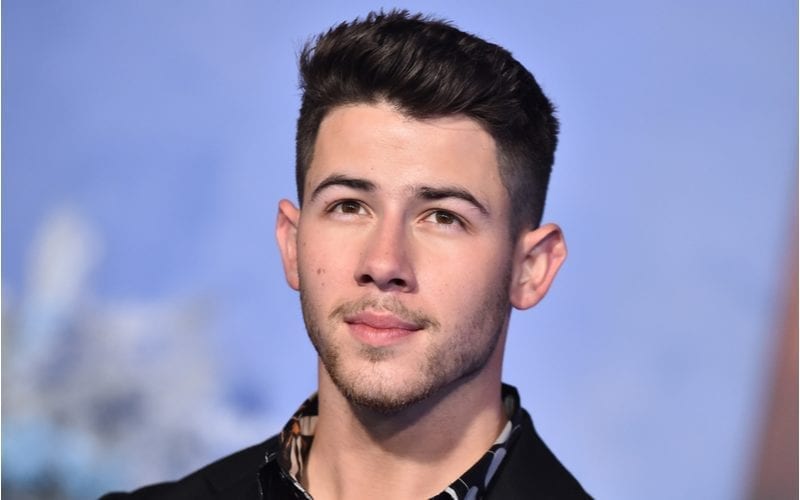 To help men decide what haircut to get, example of a hart shaped face on Nick Jonas