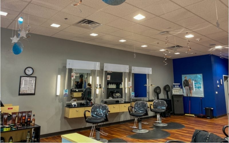 As an image for a piece on when is supercuts open, the inside of one of these hair salons