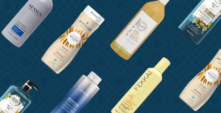 Best low ph shampoo featuring a bunch of floating bottles