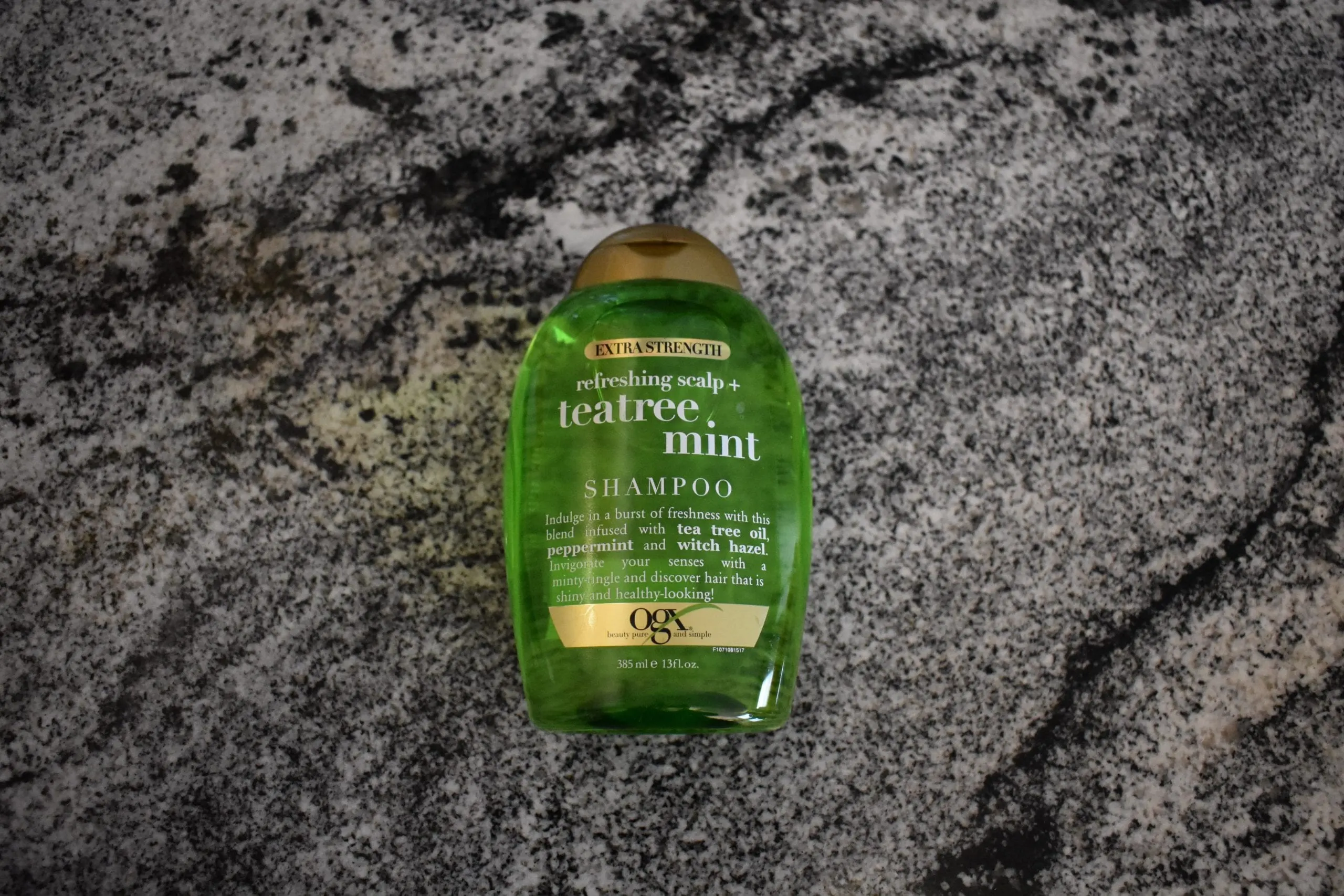 OGX refreshing scalp and tee tree mint, one of the best shampoos