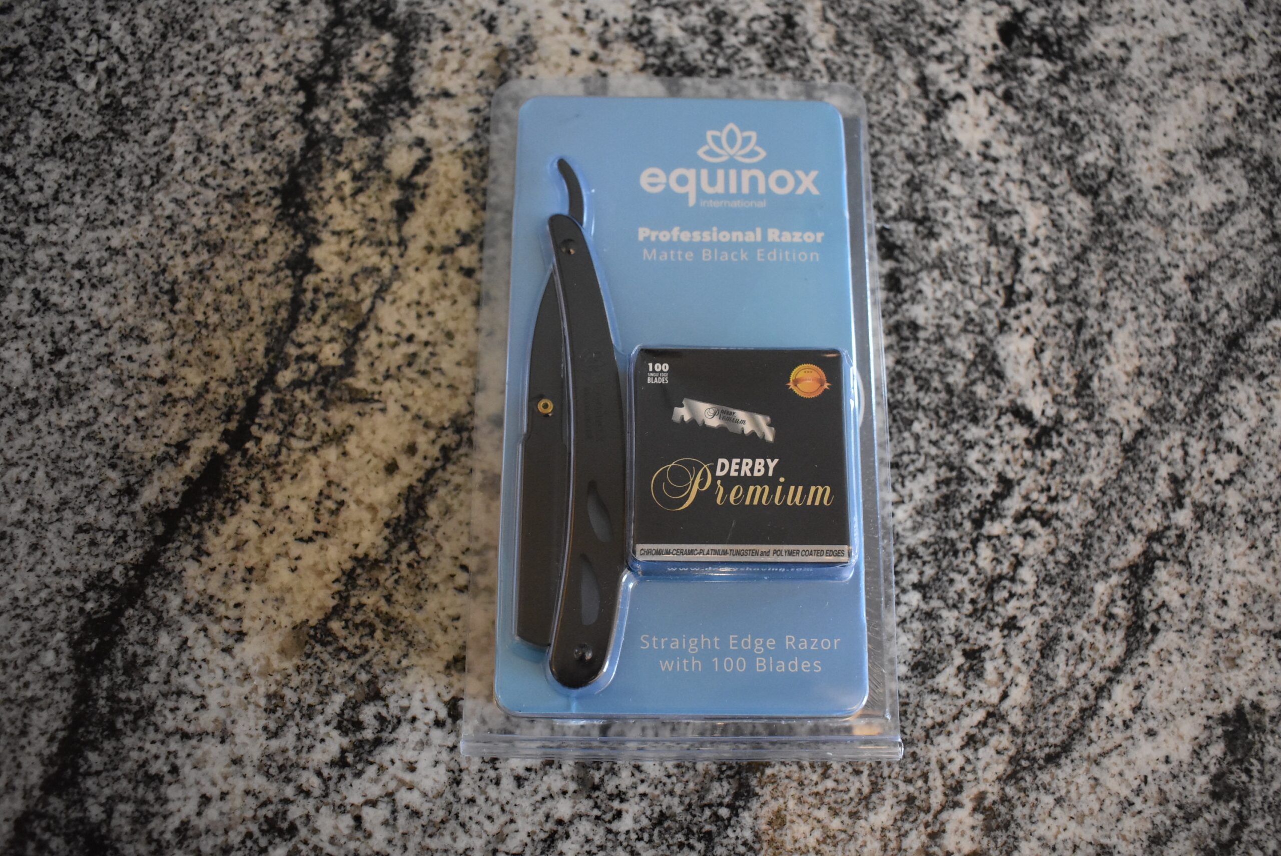 The Equinox professional straight razor