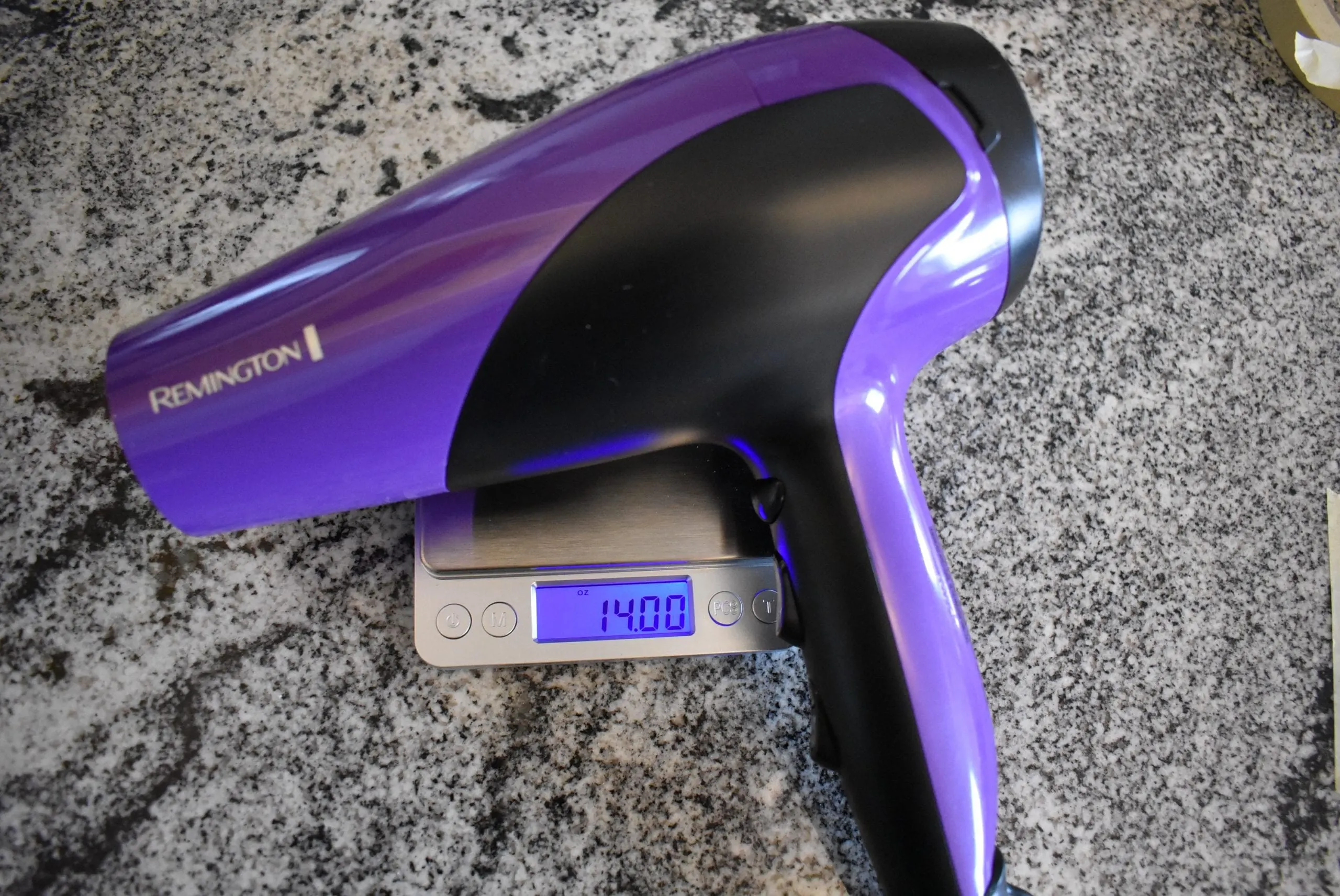 The Remington 3190 is one of the lightest hair dryers on our best hair dryer list