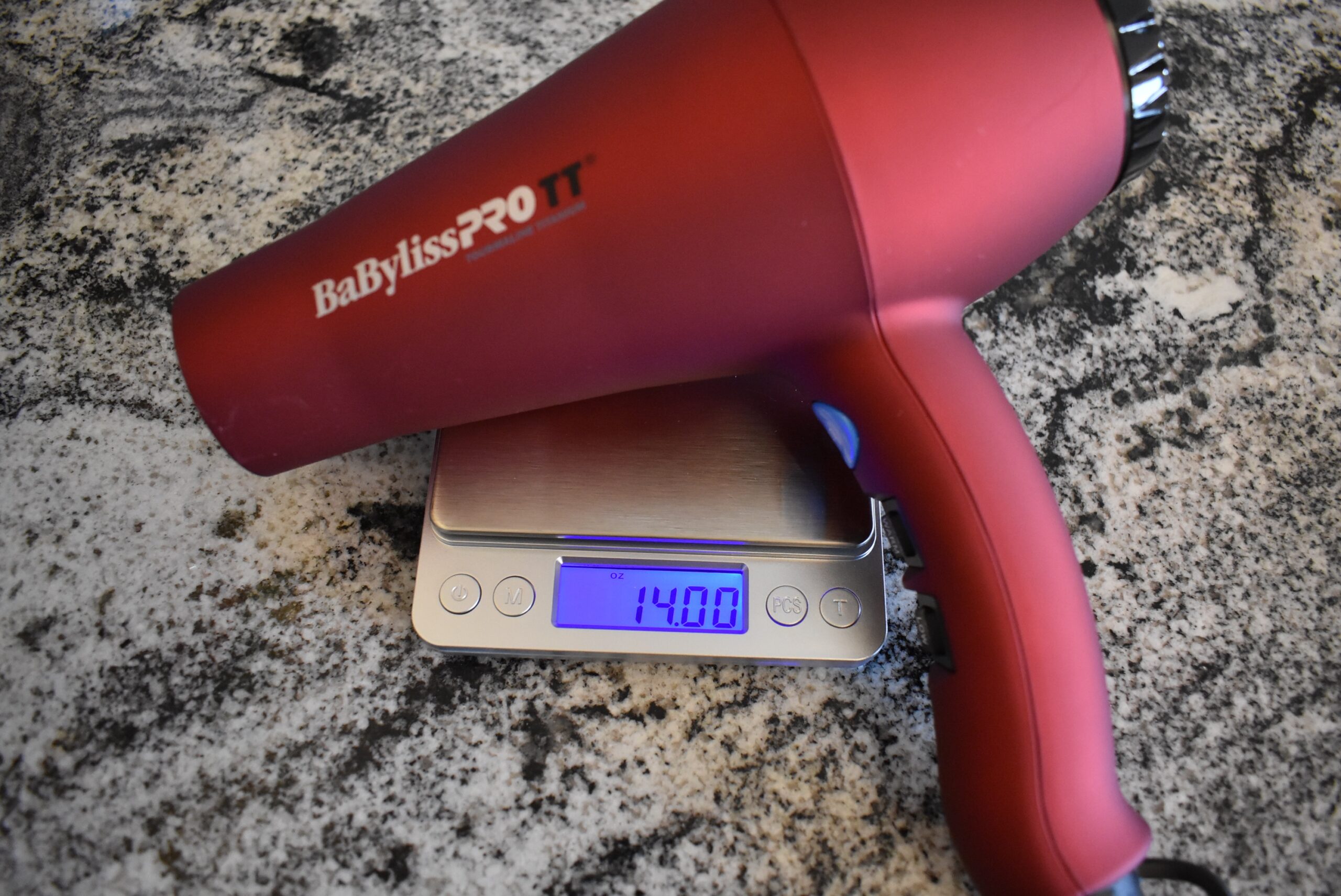 At 14 oz, this is one of the lightest hair dryers on our best hair dryer list