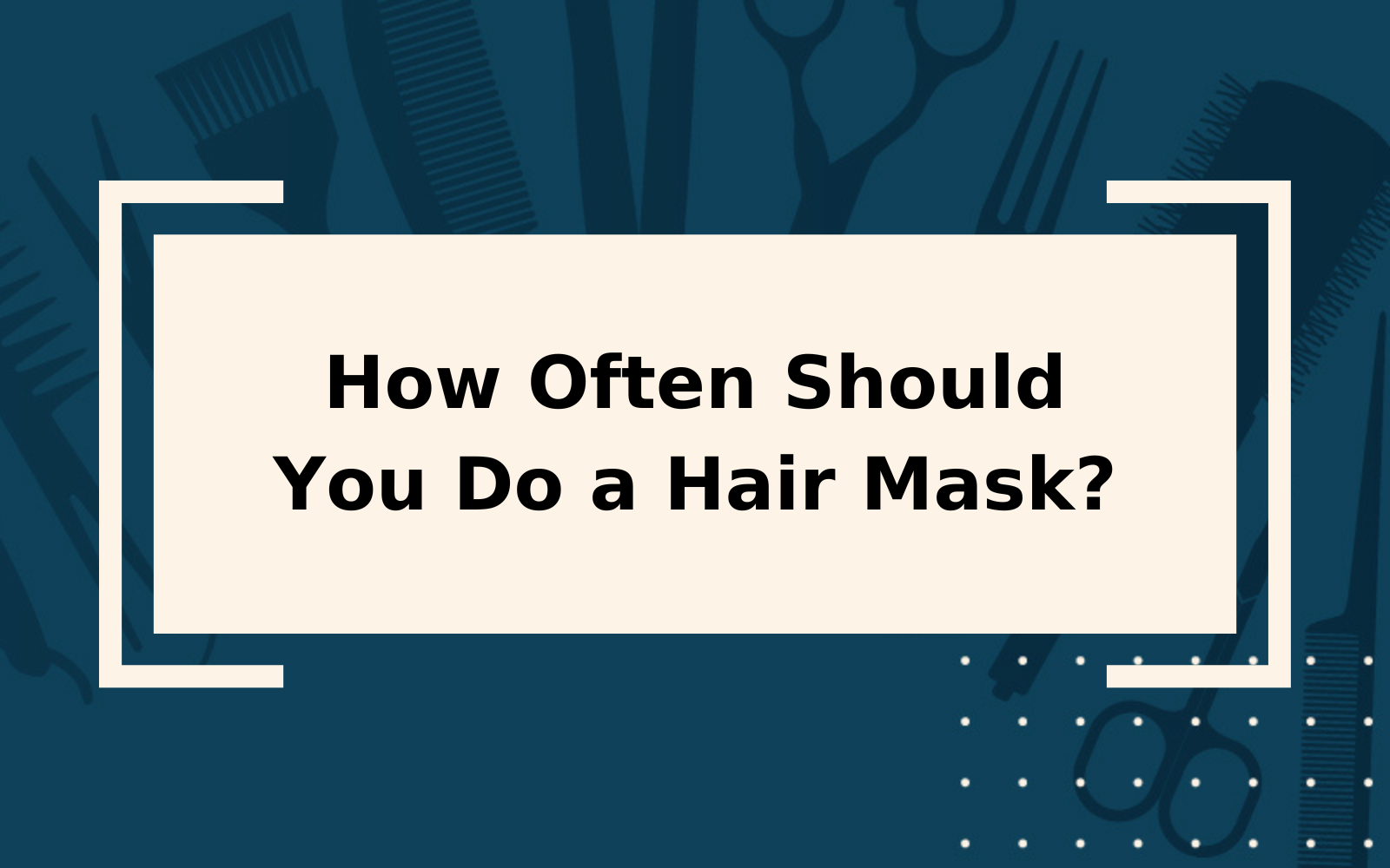 How Often Should You Do a Hair Mask? | Not Too Often!