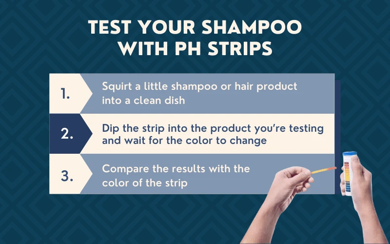 How to test low ph shampoo