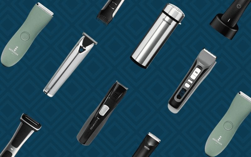 Best trimmers for balls on a blue background