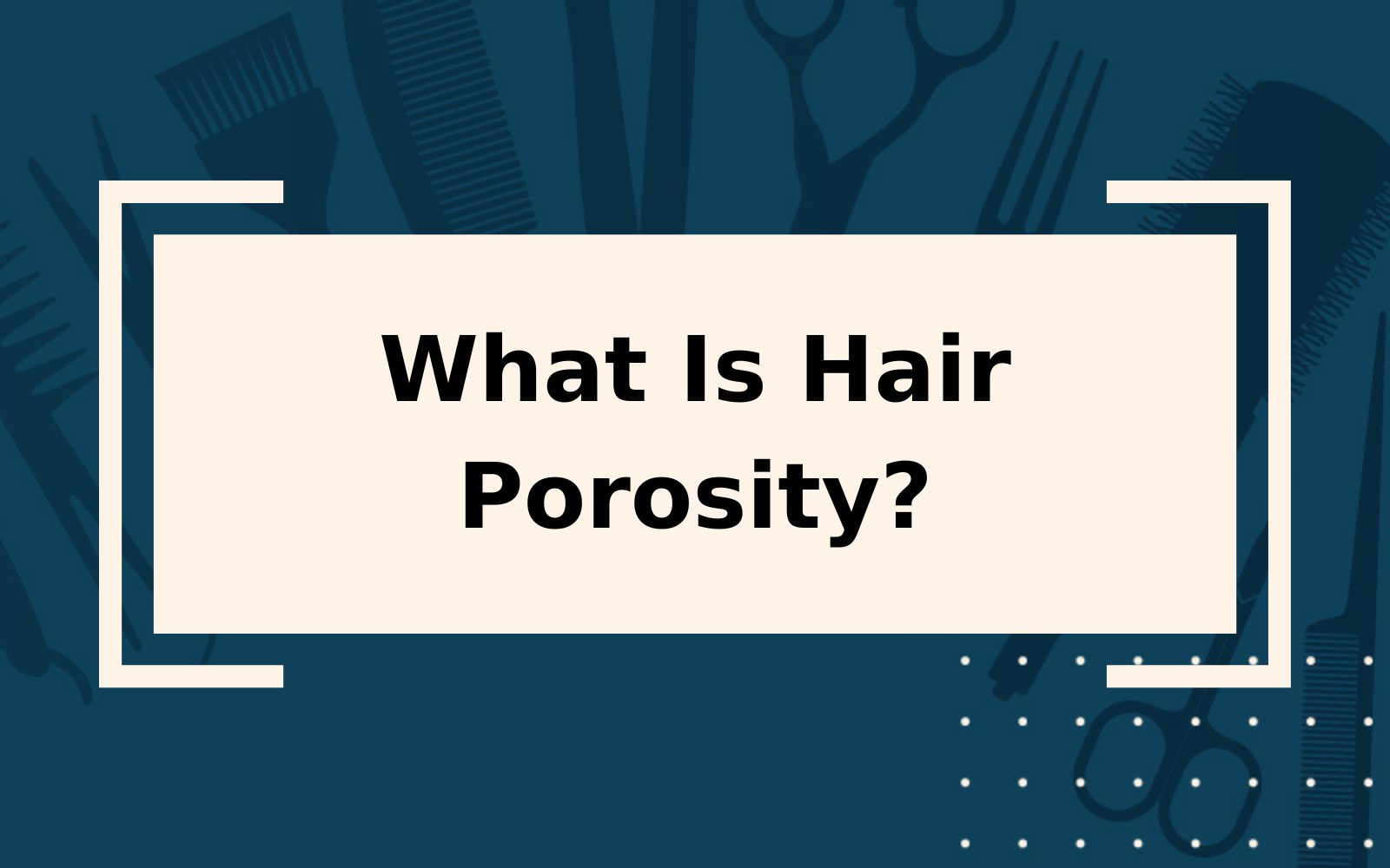 What Is Hair Porosity? | And Why Does It Matter?