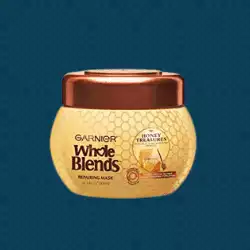 Garnier Whole Blends Honey Treasures Repairing Hair Mask for Dry Damaged Hair