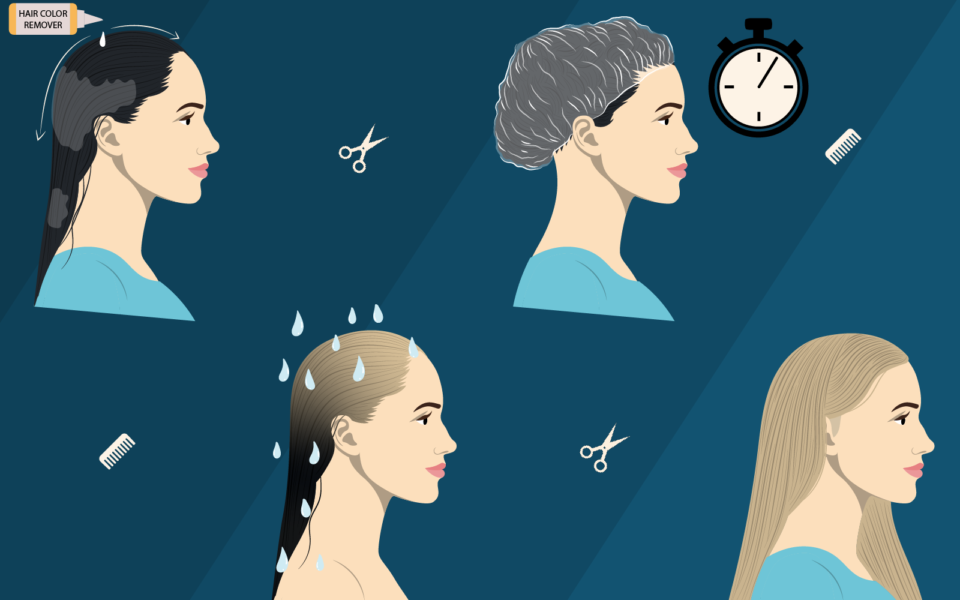 How to Remove Black Hair Dye 3 Methods That Work