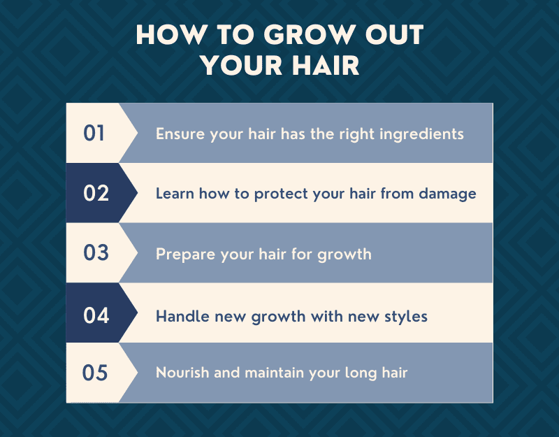 How to grow out your hair (men) in 5 easy steps