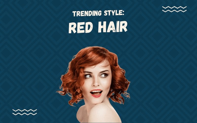 Image titled Trending Style Red Hair and showing a woman with the style standing and looking like a model