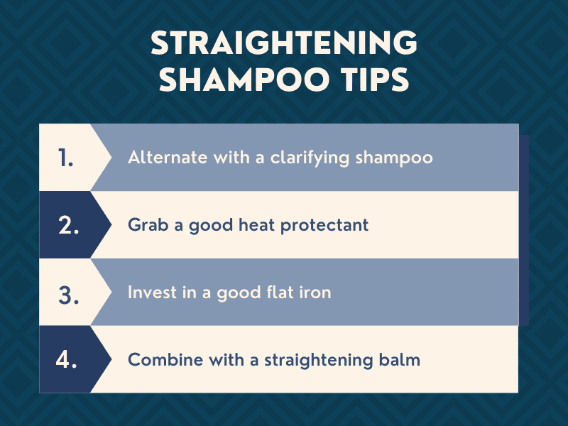 Tips for Using a Straightening Shampoo