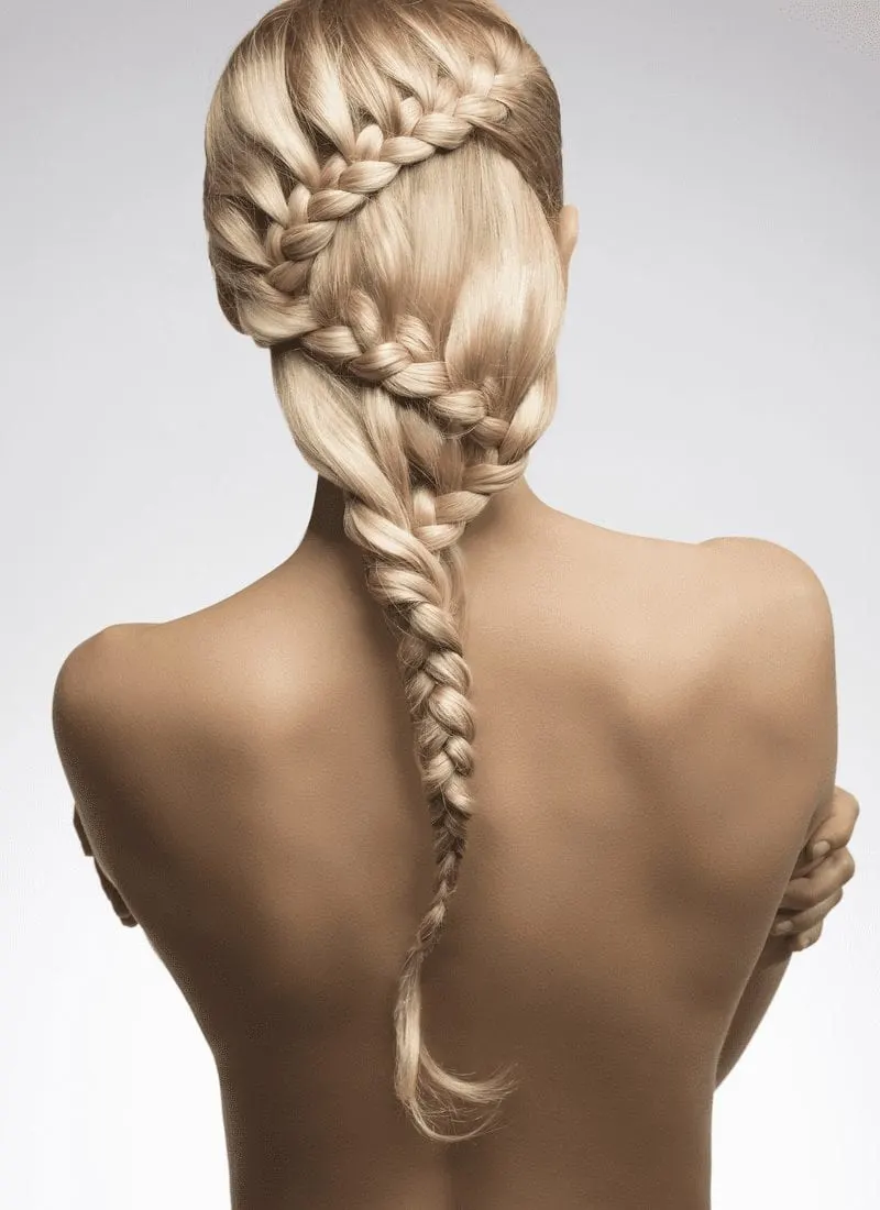 Waterfall Zig Zag Braid for a piece on braided hairstyles