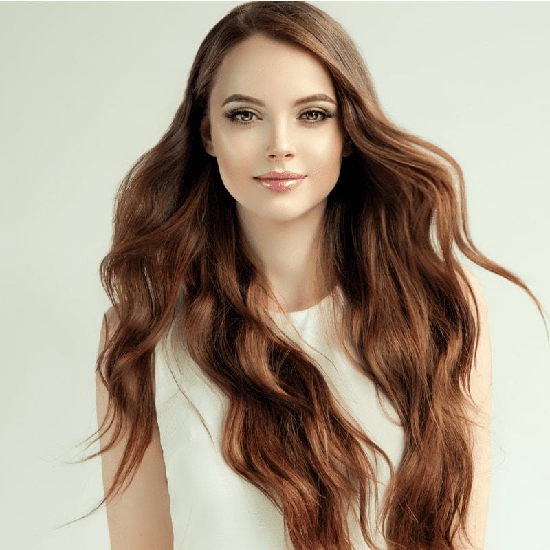 Lady with Weightless Waves for a piece on long hairstyles for women