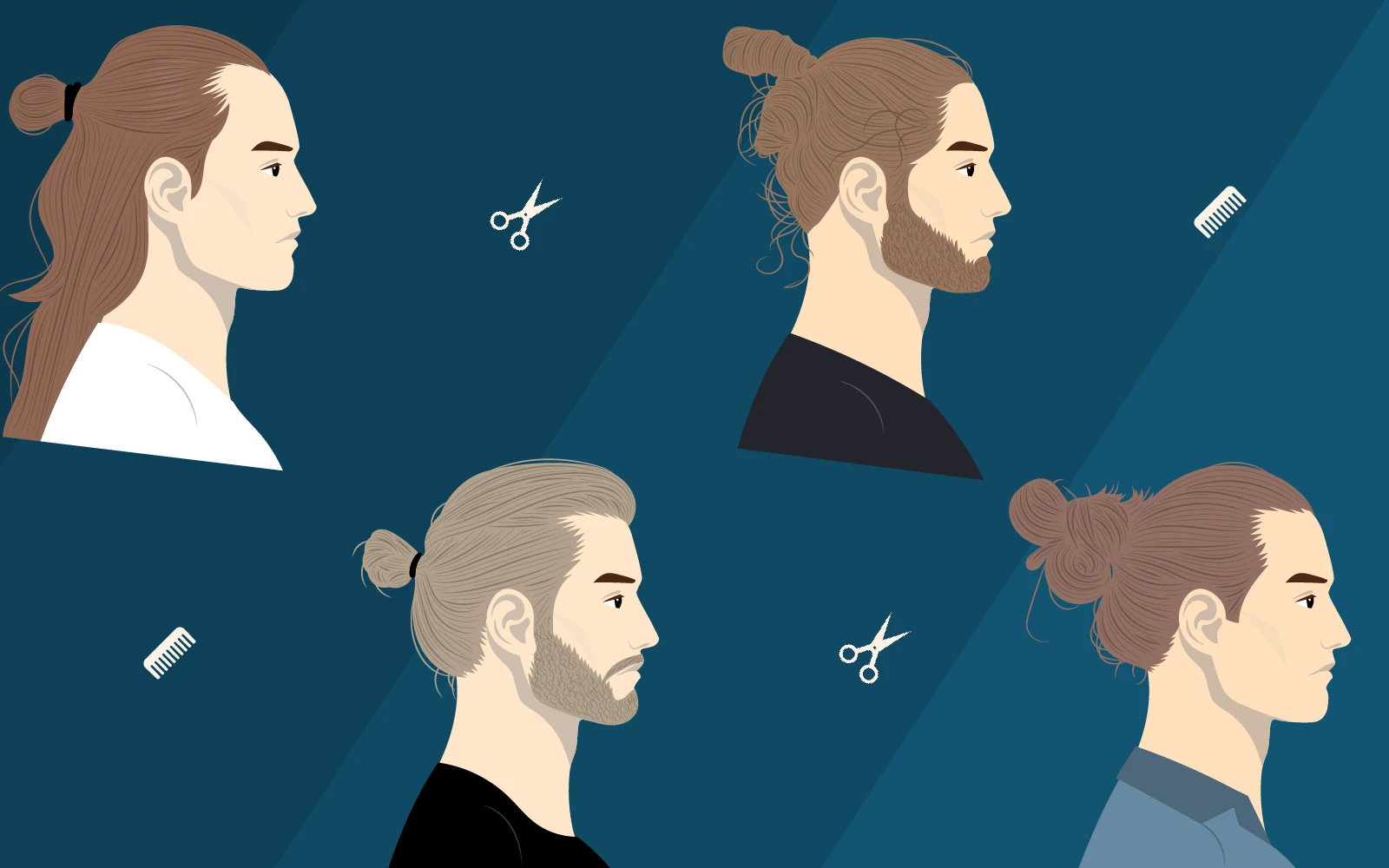 How to Do a Man Bun | 4 Different Ways to Rock the Style