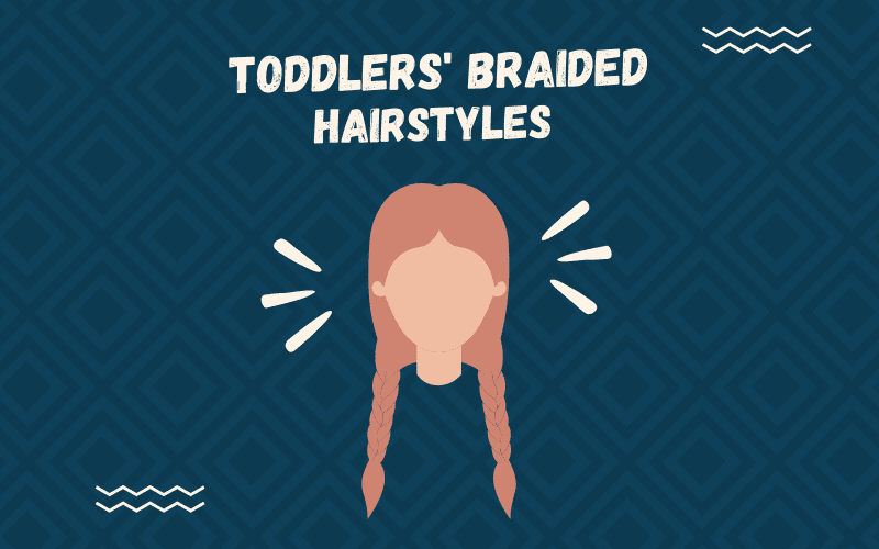 Image titled Toddlers' Braided Hairstyles featuring the illustration of a faceless girl with braided hair