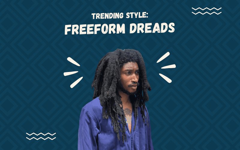 Image titled Trending Style Freeform Dreads featuring a man wearing this style of hair