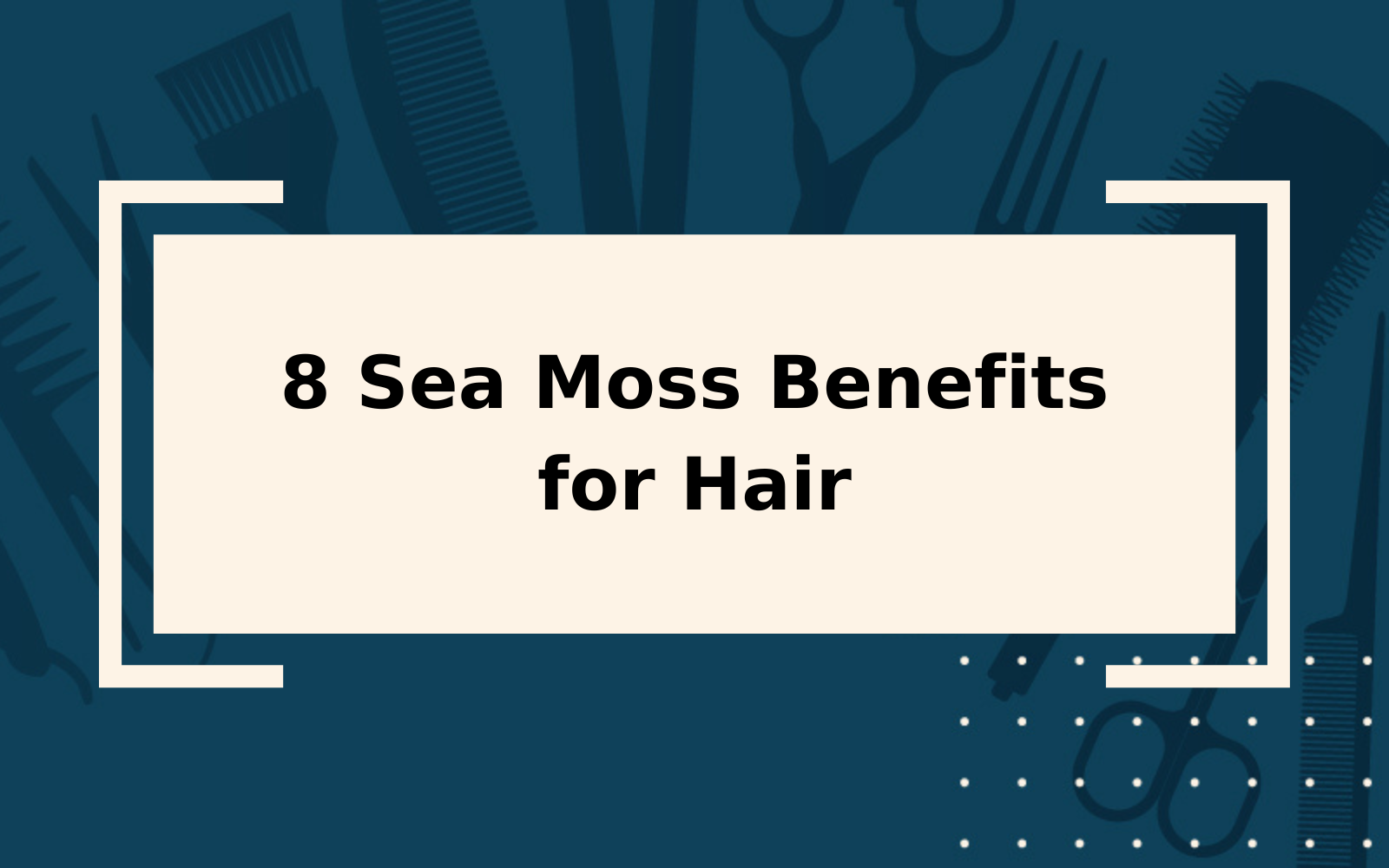 8 Sea Moss Benefits for Hair | You’ll Want to Try This