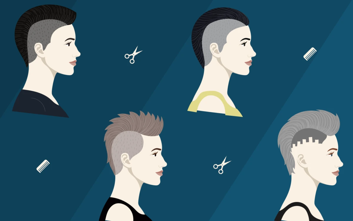 14 Edgy Female Mohawks to Rock in 2024