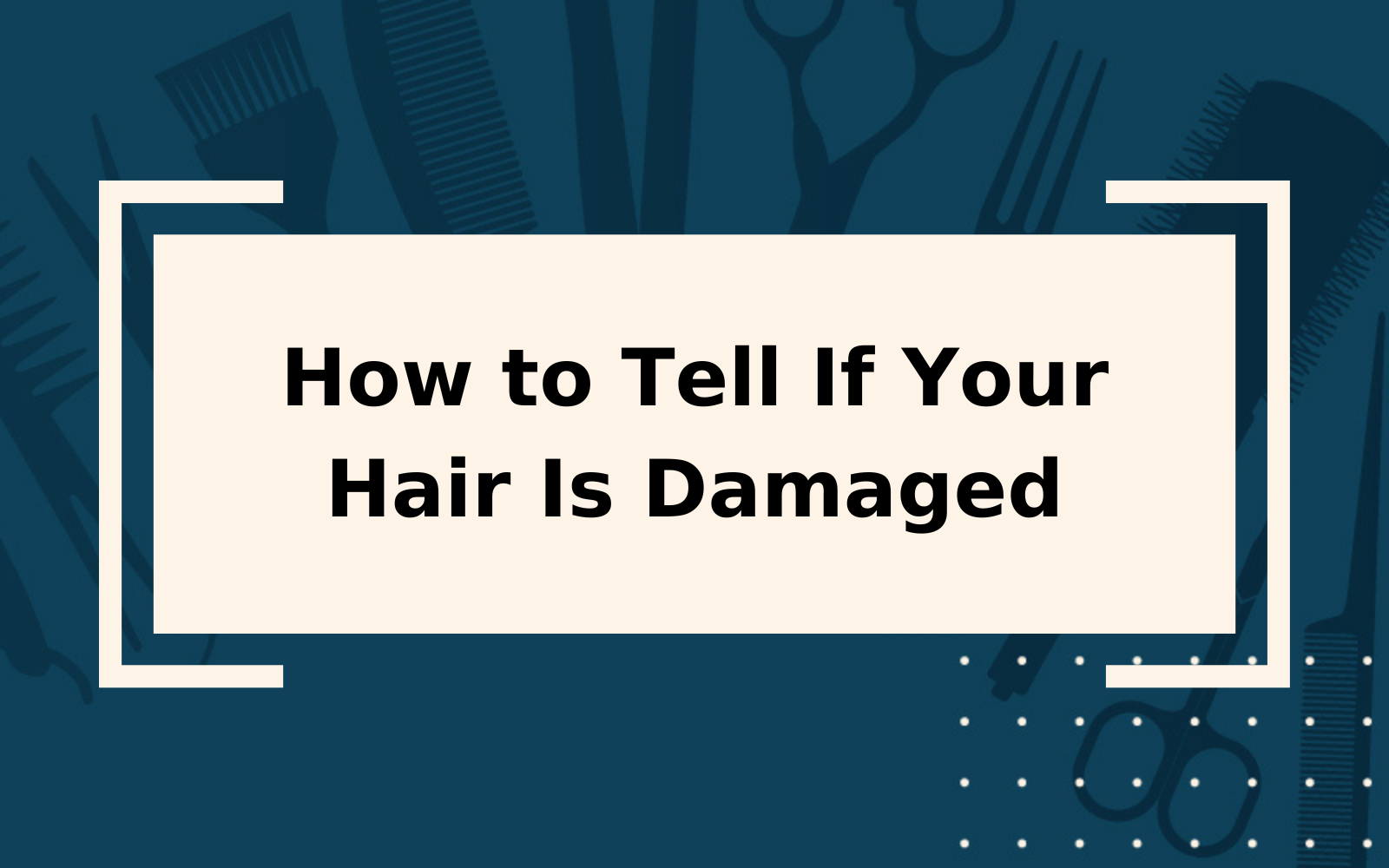 How to Tell If Your Hair Is Damaged | 6 Obvious Signs