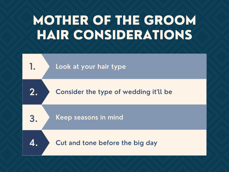Mother of the Groom Hairstyle Considerations