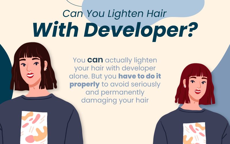 how to measure hair developer at home without a scale