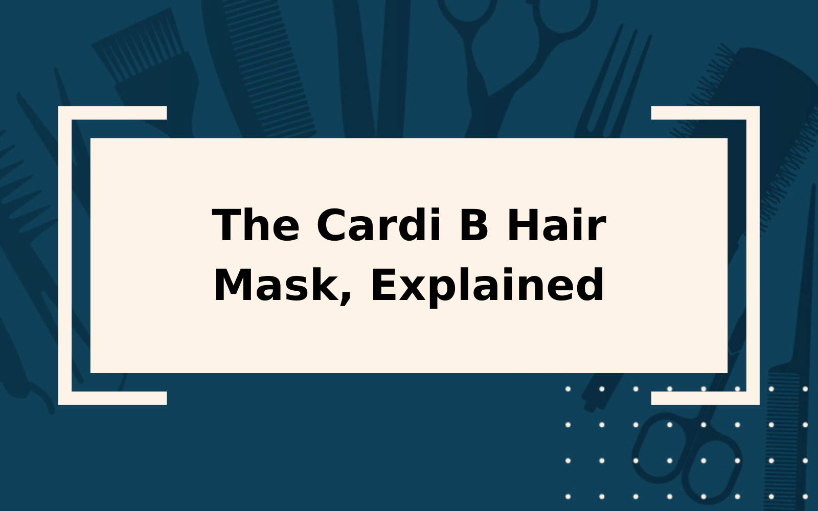 The Cardi B Hair Mask | How to Try Her Original DIY Recipe 