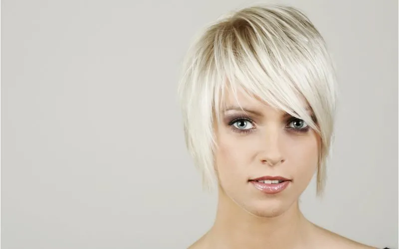 Pixie Bob With Side-Swept Bangs