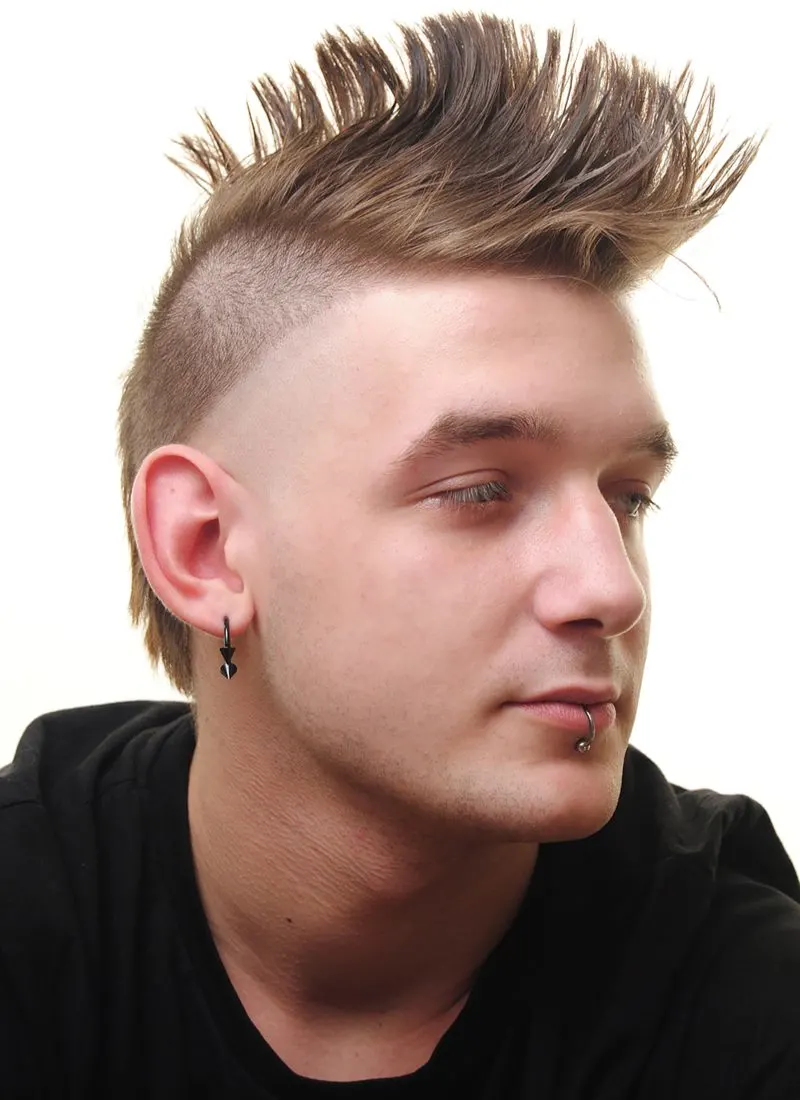 Deconstructed Fade With Mohawk