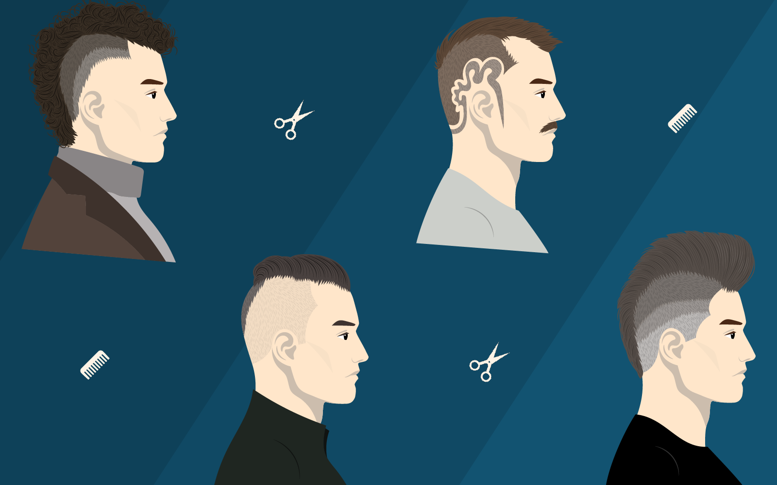 Mohawk Fade | 10 Trending Examples & Style Guide