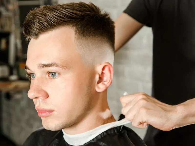 High Drop Skin Fade featured as a popular haircut for men this year