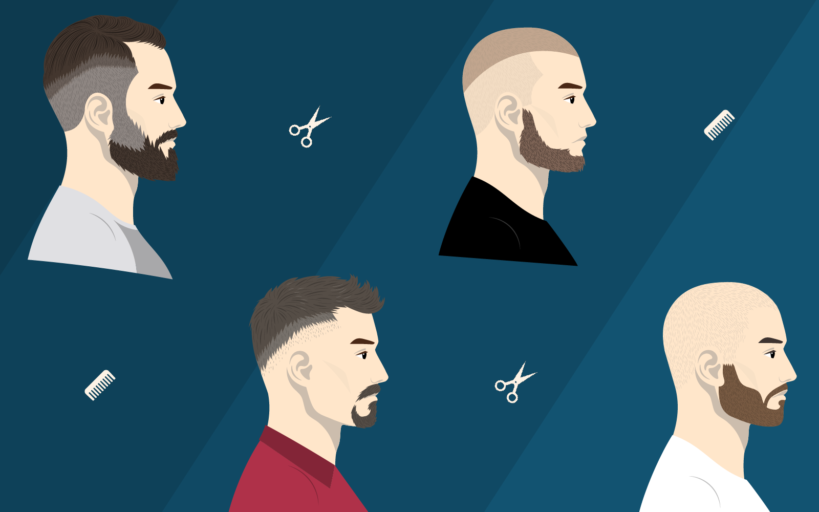 Men’s Haircuts With Beards | 15 Trending Styles to Try