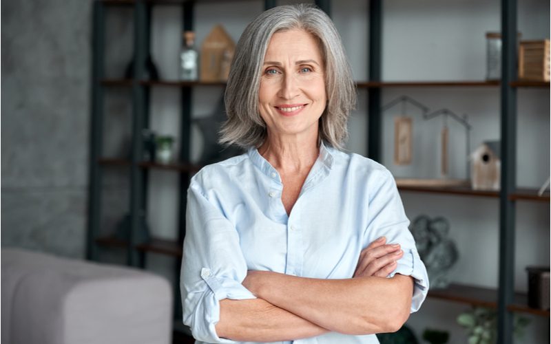 The Rachel Hairstyle for a piece on hairstyles for women over 40