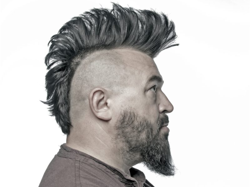 Side profile image of an image titled The Trojan Mohawk
