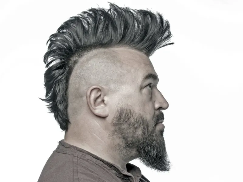Side profile image of an image titled The Trojan Mohawk
