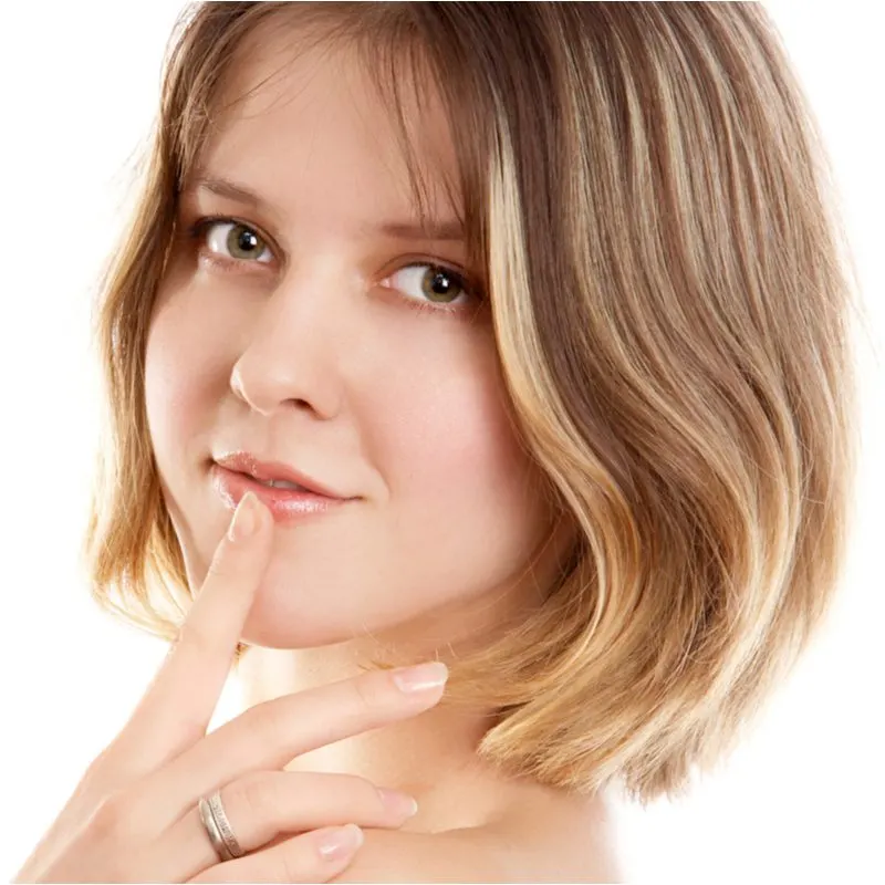 Chin-Length Bob With Center Part