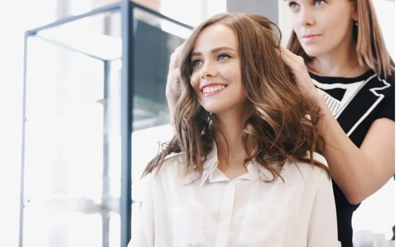 Lob With Body-Boosted Ends, a featured haircut for round faces women