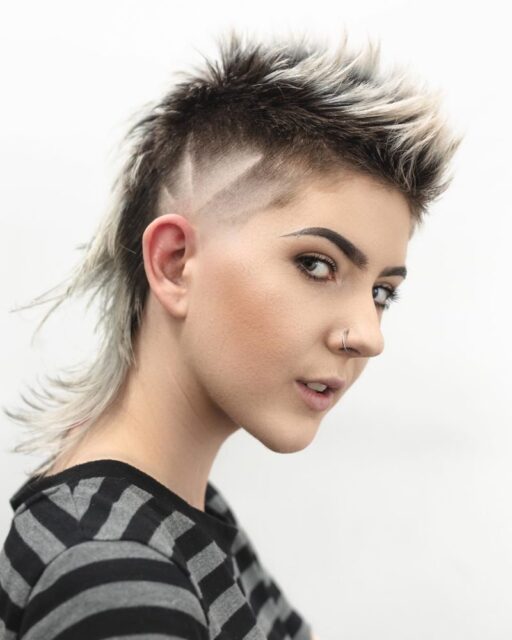 15 Skunk Stripe Hairstyles That Slay in 2022