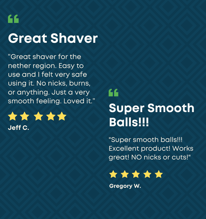 5 star Manscaped Reviews of the Crop Shaver for a piece on Meridian vs Manscaped reviews