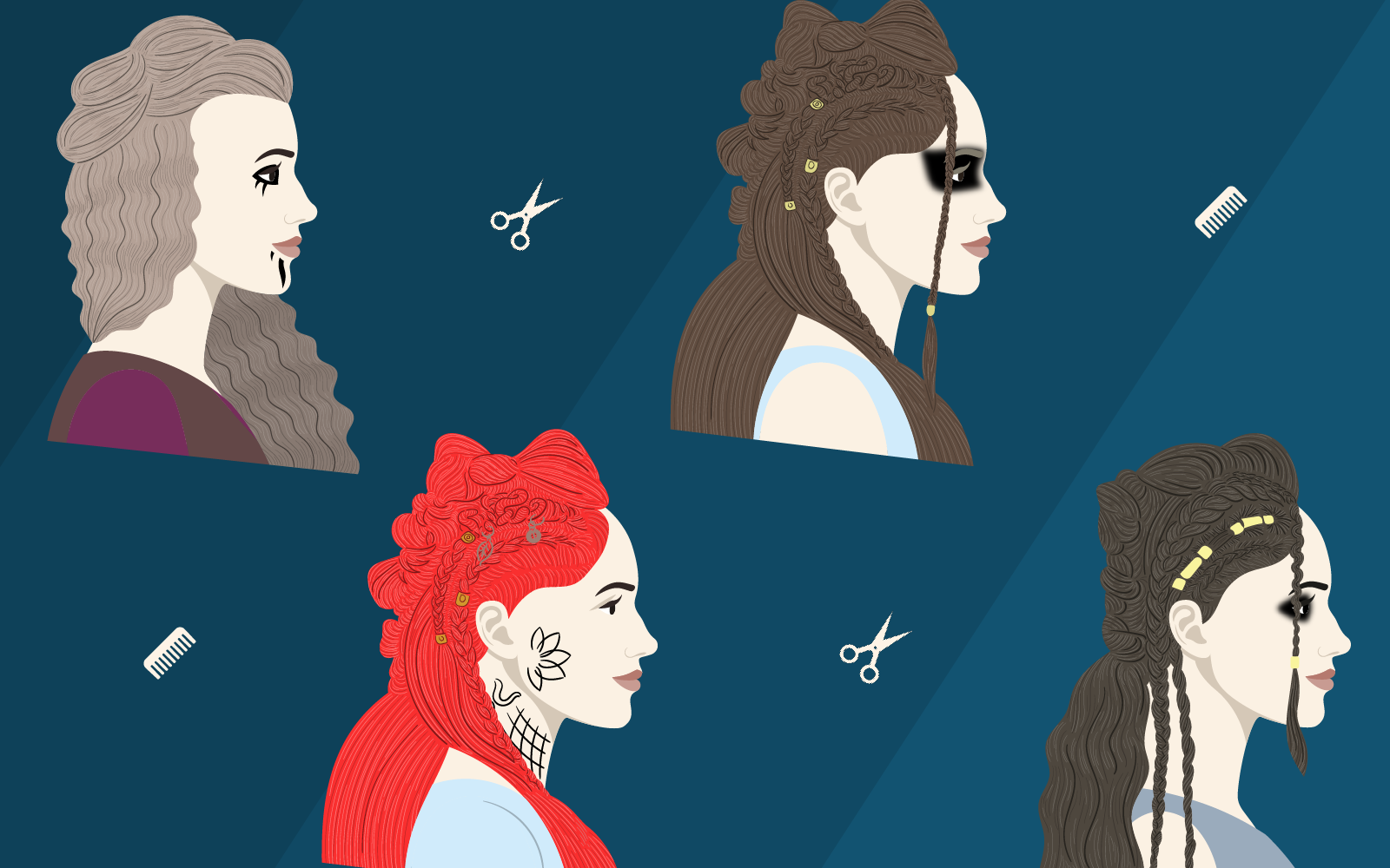 10 Badass Viking Hairstyles for Women We Love in 2022